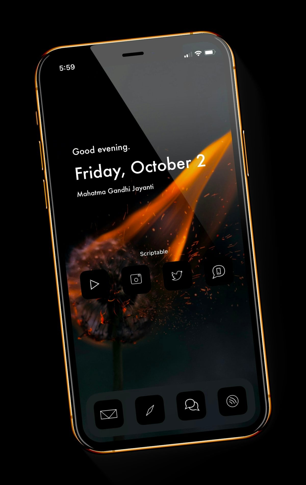 iPhone 15 de perfil, ideal para película de vidro